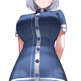 穿在里面的体操服

