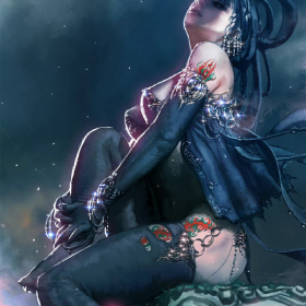 细腻与野性 韩国画师