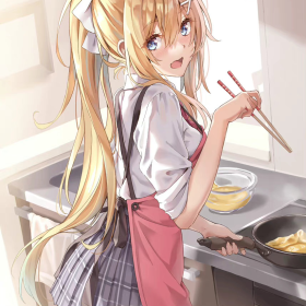 和金发幼驯染与妹妹的