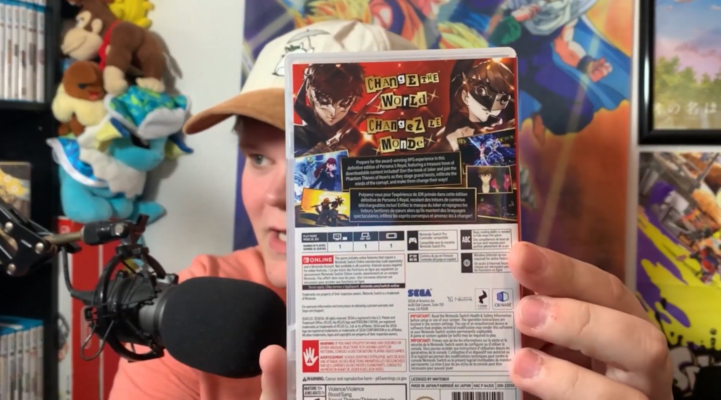 【《P5R》NS卡带已偷跑:画面不糊帧数很稳】《女神异闻录5 皇家版》将于今年10月21日登陆PS5、Xbox One、