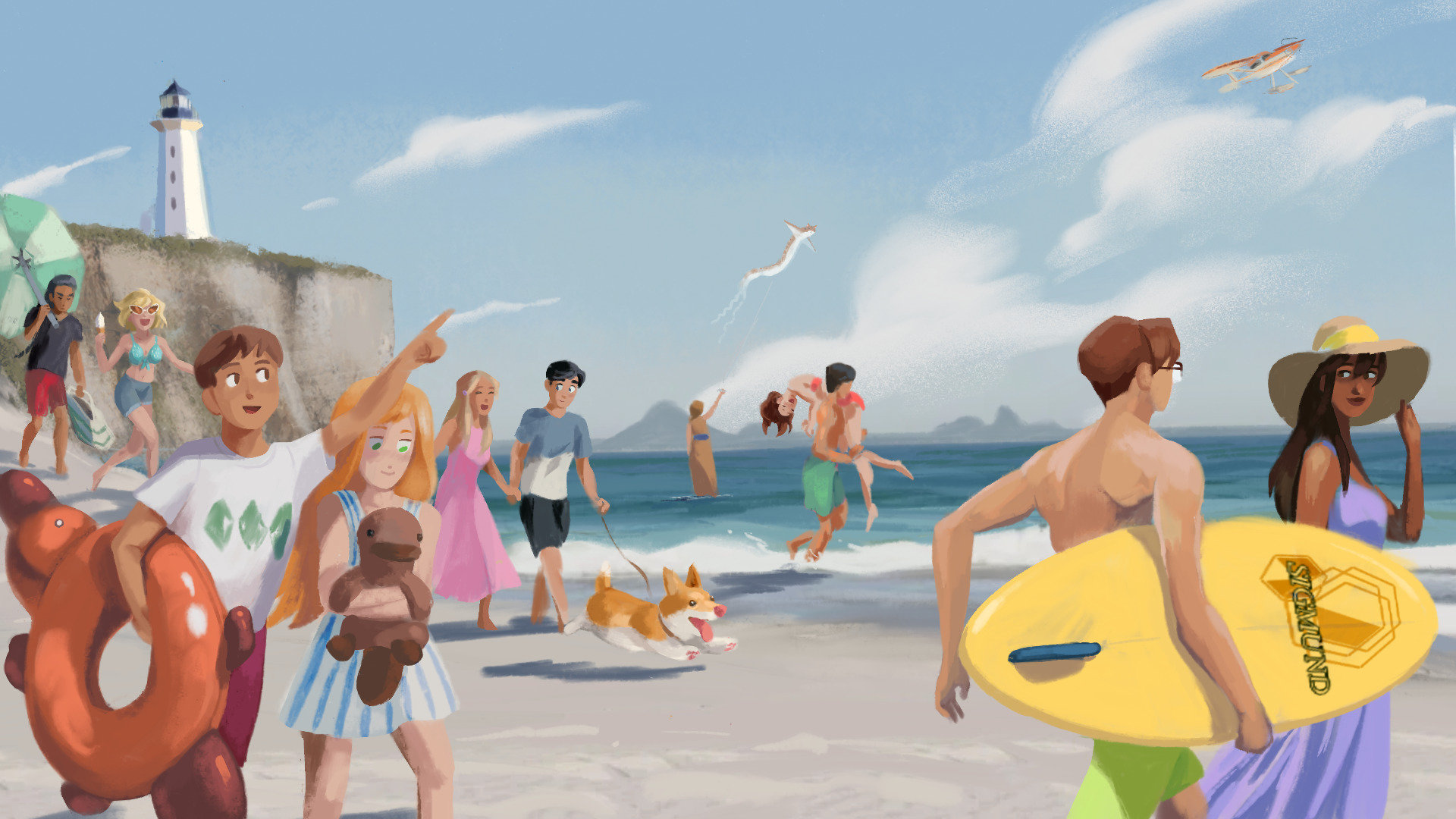 【#去月球海滩特别篇公布#】开发商 Freebird Games 宣布,适用于PC的《去月球》《寻找天堂》和《影子工厂》