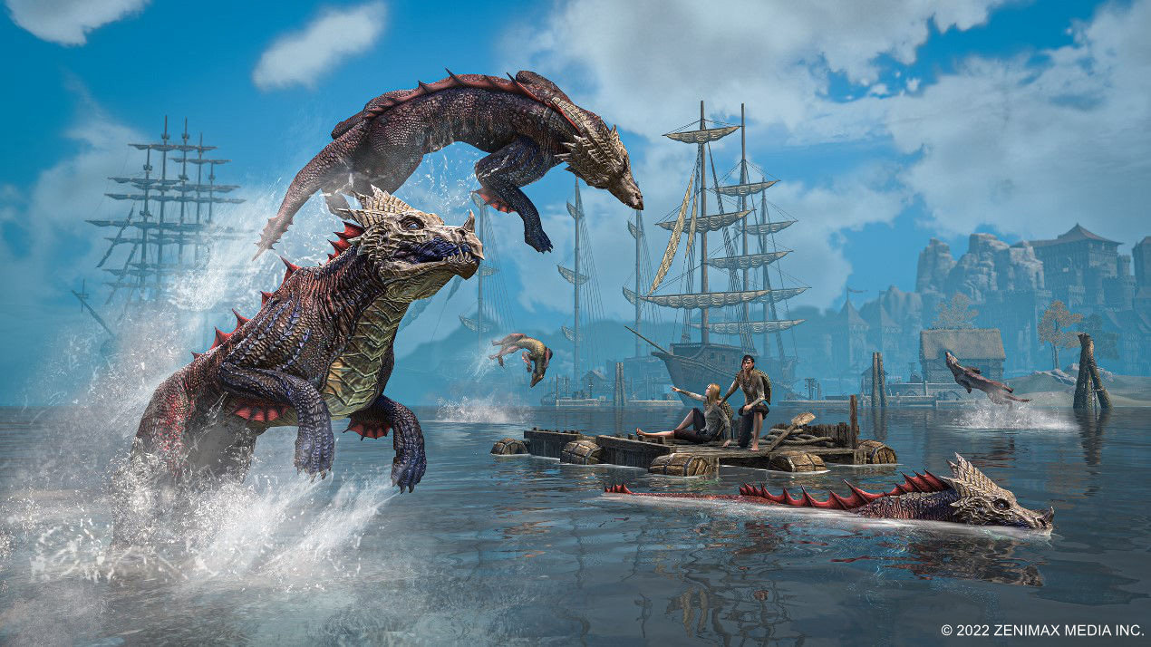 【转关抽5件《上古卷轴ONLINE》“高岛”主题定制T恤】北京时间2022年11月1日晚10点,《上古卷轴ONLINE》