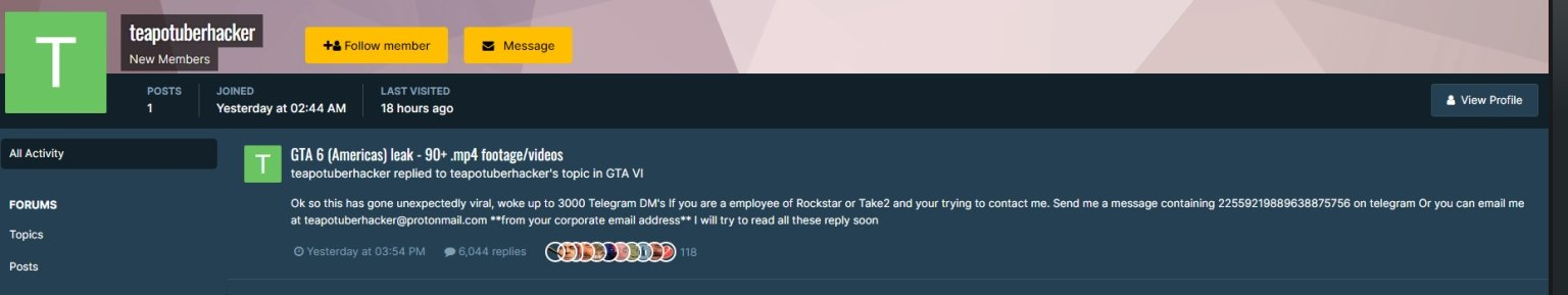 【R星、Uber与FBI合作调查黑客入侵事件】最近《给他爱6》泄密事件想必大家已经听说了吧。一名黑客从R星服务器中获取了