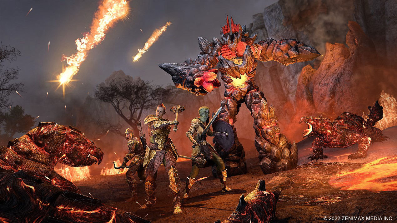 【转关抽5件《上古卷轴ONLINE》“高岛”主题定制T恤】北京时间2022年11月1日晚10点,《上古卷轴ONLINE》