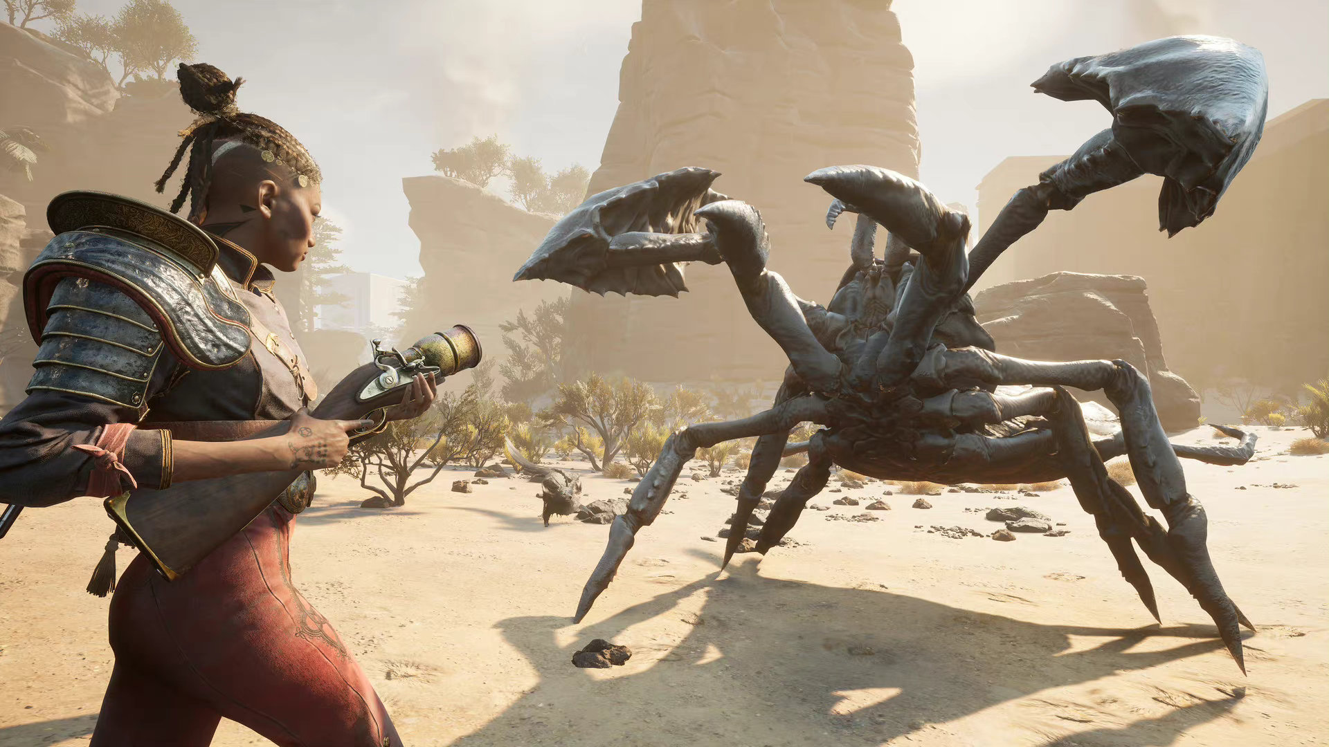 【类魂新作《燧石枪》较为友好 难度介于战神/黑魂之间!】 由A44 Games开发的类魂动作冒险游戏《燧石枪:黎明之围》